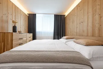 Apartmán De Luxe — spálňa