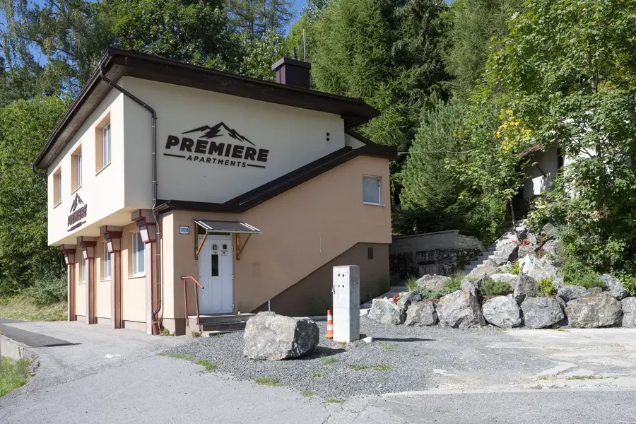 Building and terrace