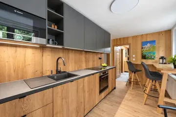 Apartmán 1 — spoločná kuchyňa